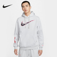 耐克(NIKE)2024冬男舒适运动休闲连帽套头衫HQ4746-016