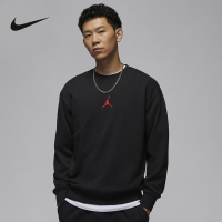 耐克(NIKE)乔丹男法式毛圈运动衫冬季新款圆领卫衣拼接 HV1750-010