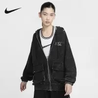 Nike耐克女子OVERSIZE风连帽衫冬季新款外套街舞宽松HQ4750-010