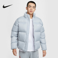 Nike耐克羽绒服男2024冬季宽松加厚面包服立领夹克外套HQ5653-077