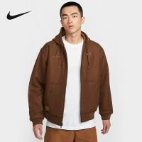 耐克NIKE LIFE 男子加衬连帽外套羊毛混纺秋冬梭织夹克HQ4743-259