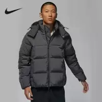 nike耐克冬季男子JORDAN运动休闲连帽羽绒服外套 FV7220-060