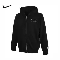 nike耐克春季男子CLUB FZ HOODIE运动休闲夹克外套 IB5469-010