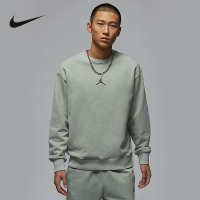 耐克 NIKE Jordan 男子薄绒圆领运动衫篮球舒适卫衣HV8950-370