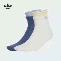 阿迪达斯 (adidas)|(待检)2025春中性两双装袜子 JC8621