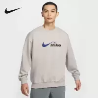 NIKE耐克男子DTRACK CLUB FLC CREW运动休闲套头衫卫衣HV4880-009