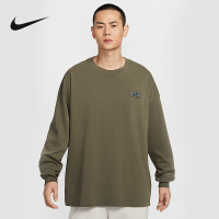 Nike耐克德文布克2025春季男子宽松休闲运动长袖针织衫HJ3345-222