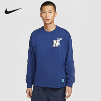 NIKE耐克男子M90 NAOS运动休闲圆领长袖T恤HJ3306-492