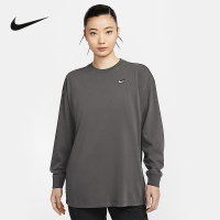 耐克NIKE2025春季新款女子纯棉超宽松休闲长袖针织衫 IB1958-261