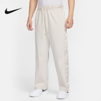 Nike耐克男裤春季德文布克速干篮球裤排扣宽松直筒长裤HJ3900-104