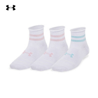 安德玛(UNDERARMOUR)|(待检)2025S/S女中筒袜 1384025-105
