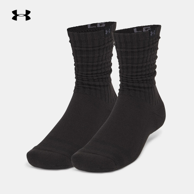 安德玛(UNDERARMOUR)|(待检)2025S/S中性中筒袜 1390129-002
