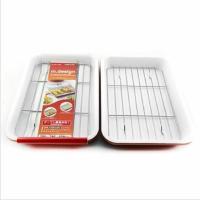 碧罗娜日本进口高档不锈钢健康时尚新彩色系列 长方形烤盘、托盘 MAD-9