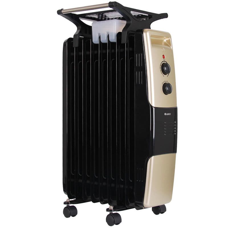 格力电暖器 家用取暖器 9片电油汀 NDY07-18 电热油汀 电暖器油丁图片