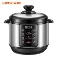 苏泊尔电压力锅家用6L大容量双内胆高压锅3-6人全智能自动SY-60YC5013