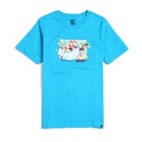 DUNKELVOLK原创卡通手绘涂鸦艺术潮牌t恤 亮色纯棉短袖圆领包邮