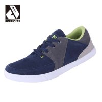 DUNKELVOLK潮牌板鞋 潮男个性拼色潮男滑板鞋 时尚反绒皮男士滑板鞋