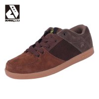 DUNKELVOLK潮牌个性拼色滑板休闲鞋 潮男时尚反绒皮运动低帮板鞋