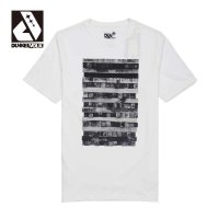 DUNKELVOLK潮牌男装 夏装潮男短袖t恤 原创图案潮流艺术圆领全棉T恤 时尚节约街头T恤