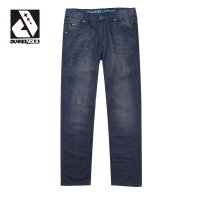 DUNKELVOLK 牛仔直筒宽松 休闲款 潮牌男士简约牛仔裤包邮