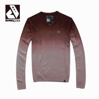 DUNKELVOLK潮牌男装 经典V领男士渐变款 休闲毛衣 套头线衫 潮男限量毛衣