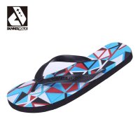 DUNKELVOLK 时尚拼色个性男拖鞋 男士夹拖 男凉拖潮 沙滩鞋男 人