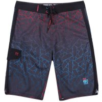 DUNKELVOLK潮牌短裤 几何图案渐变速干沙滩裤 个性时尚宽松休闲冲浪裤泳裤