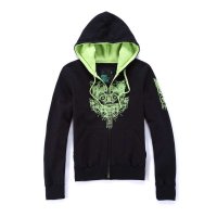 DUNKELVOLK达克▪沃潮牌男装 新款秋送款炫色卫衣 潮流涂鸦抓绒男卫衣 男式休闲开衫外套