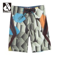 DUNKELVOLK潮牌男装 潮流青春流行男式撞色速干沙滩裤 中腰水洗休闲短裤潮冲浪短裤