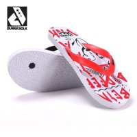 DUNKELVOLK潮牌男鞋 个性涂鸦原创手绘潮牌人字拖 AB款潮牌夹脚凉拖沙滩拖鞋