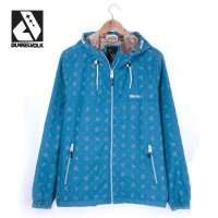 DUNKELVOLK/达克沃 2014秋冬款怀旧水洗夹克 潮男连帽休闲外套