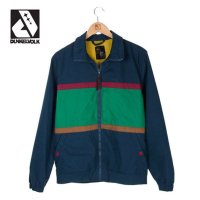 DUNKELVOLK/达克沃 潮牌2014秋季拼色男装纯棉休闲水洗夹克外套