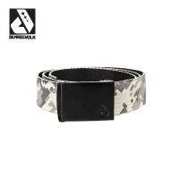 DUNKELVOLK/达克沃 潮牌休闲腰带男运动军旅风帆布合金头腰带皮带