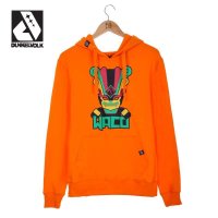 DUNKELVOLK/达克沃 潮牌秋冬全棉休闲男装涂鸦连帽套头卫衣外套