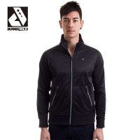DUNKELVOLK/达克沃 潮牌秋季男装休闲纯色韩版立领夹克外套修身款
