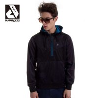 DUNKELVOLK/达克沃 潮牌秋季流行纯色男装韩版套头休闲夹克外套