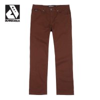 DUNKELVOLK/达克沃 潮牌春季男装流行纯色纯棉修身小脚裤休闲长裤
