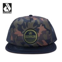 DUNKELVOLK潮牌男女帽子 时尚街头运动滑板透气平沿帽 个性迷彩图案棒球帽运动旅游可调节鸭舌帽