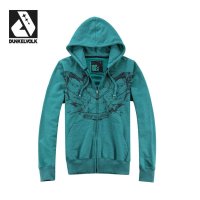 DUNKELVOLK/达克·沃潮牌男装 2015秋新款进口男士连帽运动卫衣 开衫外套