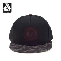 DUNKELVOLK/达克沃 潮牌秋冬嘻哈棒球帽男纯色迷彩街头休闲板帽