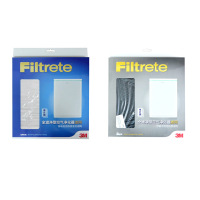 3M KJEA400空气净化器 滤网 更换滤网 替换滤网组合 活性炭滤网+静电滤网