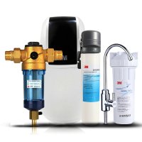 美国3M净水器家用DWS2500-CN前置过滤器3CP-F020-5 家用全屋软水器 sft-150