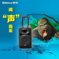 新科天声15号大功率拉杆户外会议促销电瓶音响舞台录唱音箱