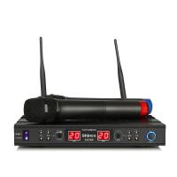 Shinco/新科 S3700无线麦克风话筒高档全金属U段对频专业卡拉OK