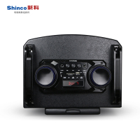 新科V810大功率双12寸户外广场舞音响拉杆充电便携式演出会议音箱