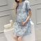 孕妇哺乳连衣裙夏装连衣裙时尚款208新款