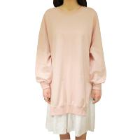 孕妇装春装时尚款孕妇大码秋款拼接卫衣长款卫衣裙