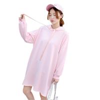 新款韩版孕妇装春秋装孕妇大码秋款冷淡风灯笼袖卫衣大码款+哺乳款