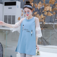 2019孕妇连衣裙孕妇装春装上衣服新款时尚韩版孕妇衣服打底衫
