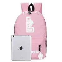 尚魅2015新款男女通用卡通休闲旅行背包个性双肩背包大白学生书包